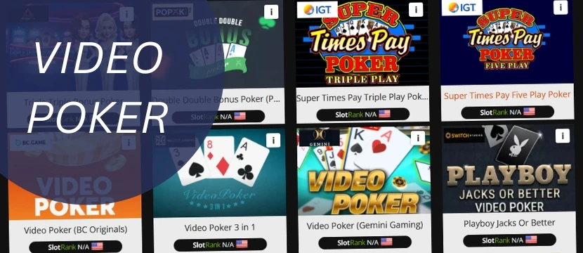Video Poker Video Poker