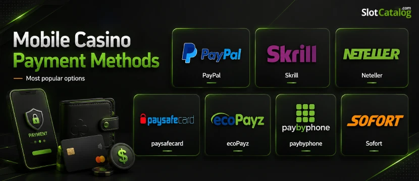 payments-methods Best Online Mobile Casinos