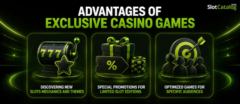 What Are Exclusive Slots?