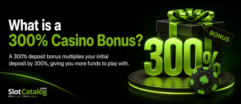 what-is-300-bonus 300% Casino Bonus