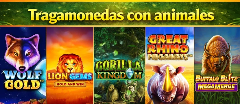 Tragamonedas con animales
