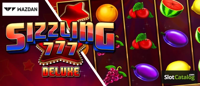 Sizzling 777 Deluxe Slot