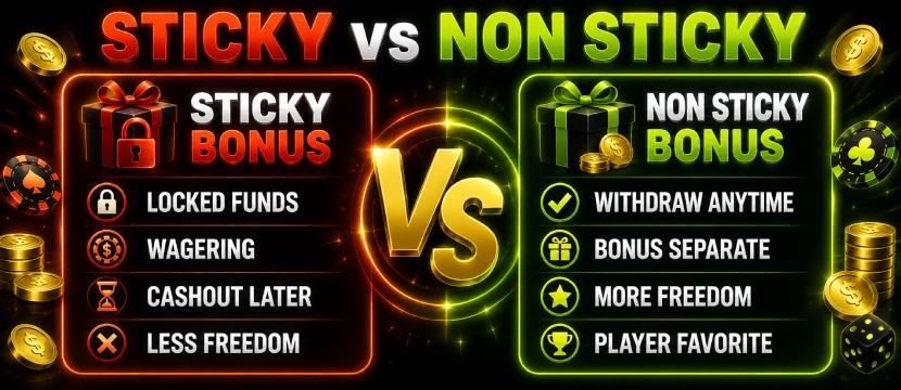 Non Sticky Bonus