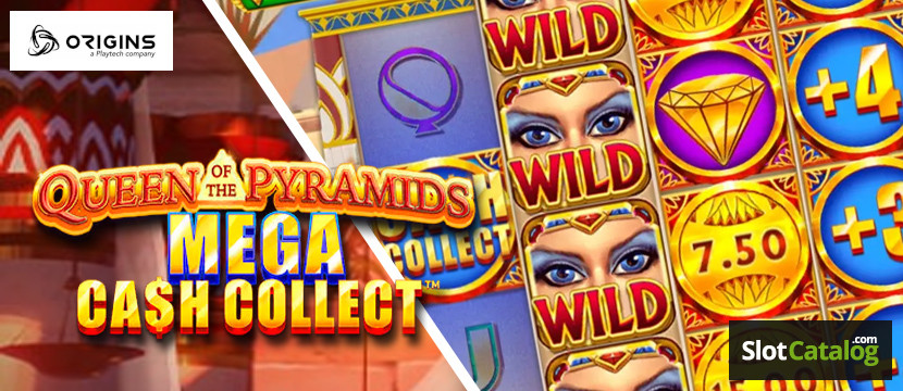 Mega Cash Collect Queen of the Pyramid