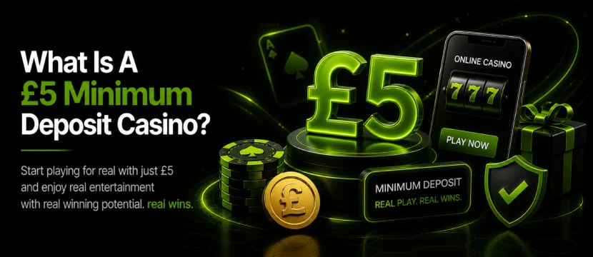 Payment Methods On UK 5 Pound Minimum Deposit Casinos What Is A £5 Minimum Deposit Casino?