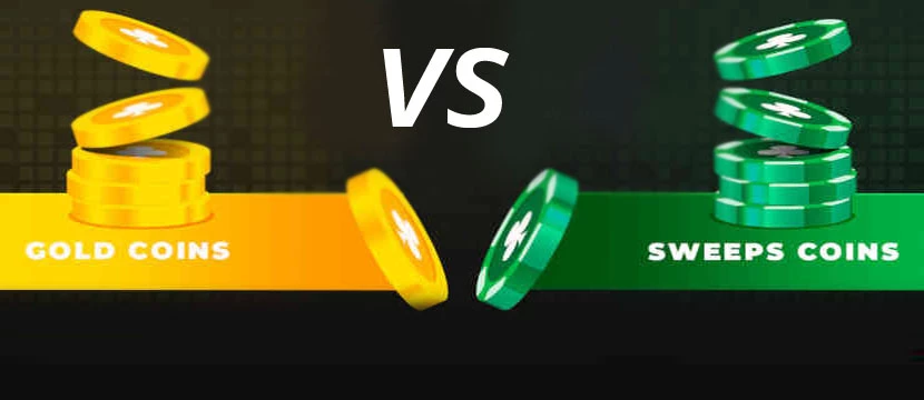 Gold Coins vs. Sweeps Coins at Social Casinos Gold Coins vs. Sweeps Coins at Social Casinos