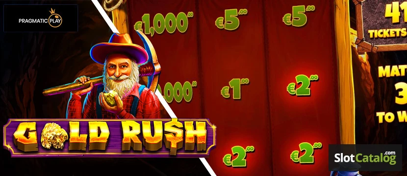 Gold Rush Scratchcard