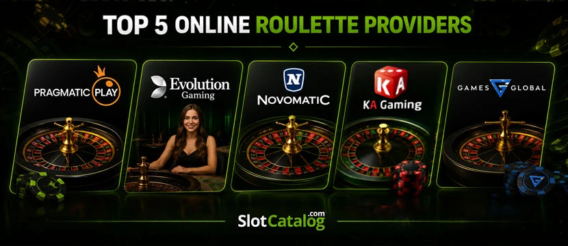 Top 5 Online Roulette Providers Top 5 Online Roulette Providers