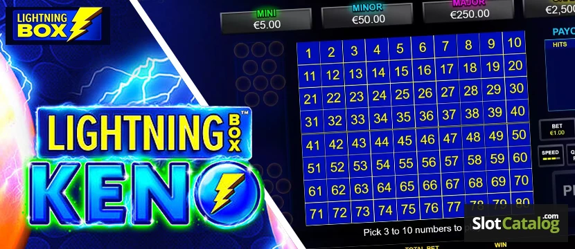 Lightning Box Keno Lightning Box Keno