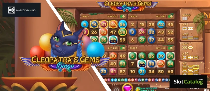 Cleopatras Gems Bingo Cleopatras Gems Bingo