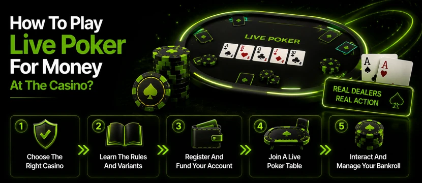 How To Play Live Poker