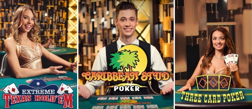 Live Poker Game Types
