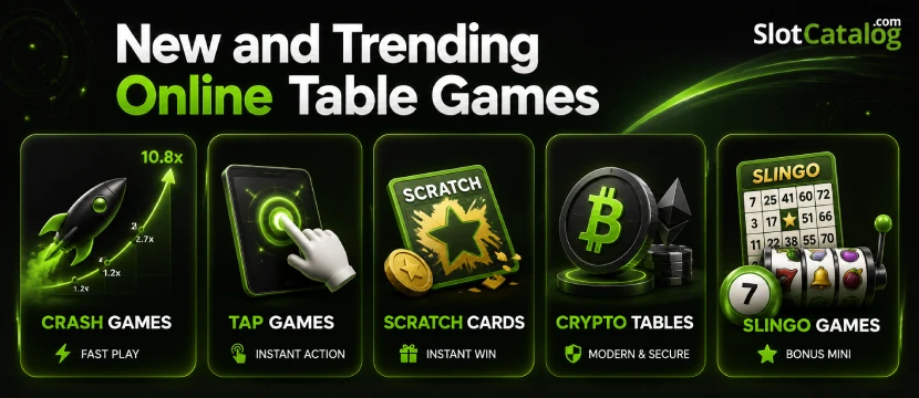 new-and-trending-online-table-games Casino Table Games