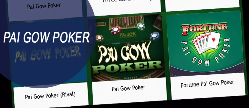Pai Gow Poker Pai Gow Poker