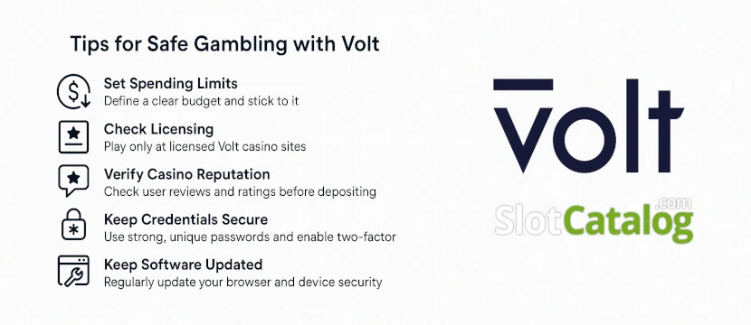 Tips for Safe Gambling with Volt
