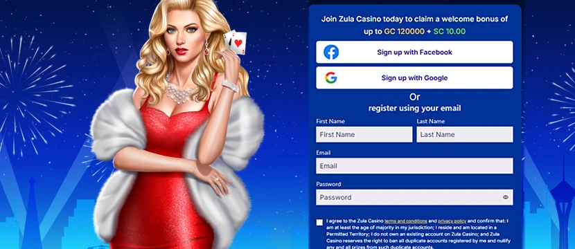 Registration in the Zula Application