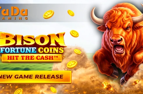 TaDa Gaming Launches Bison Fortune Coins – Hit the Cash™ & 1,000x Jackpot