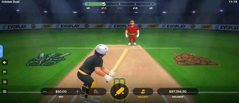 Cricket Duel Game