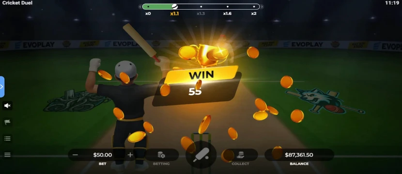 Cricket Duel Game