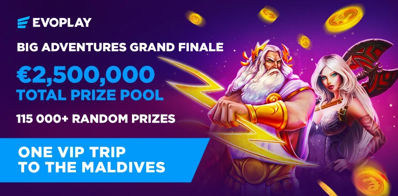 Evoplay’s Big Adventures Campaign Ends with Maldives Grand Prize Winner