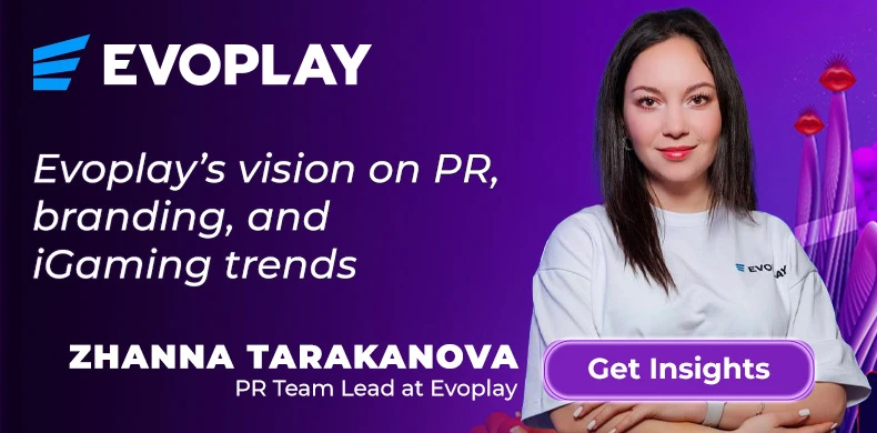 Zhanna Tarakanova (Evoplay) Interview at ICE Barcelona 2026