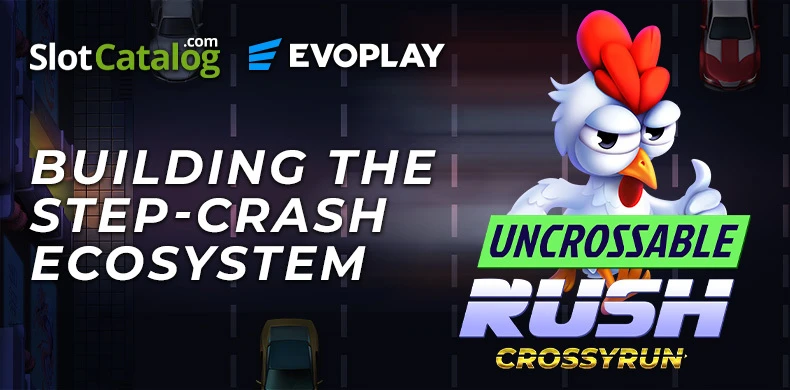Uncrossable Rush: how Evoplay and SlotCatalog built a year-round arcade ecosystem