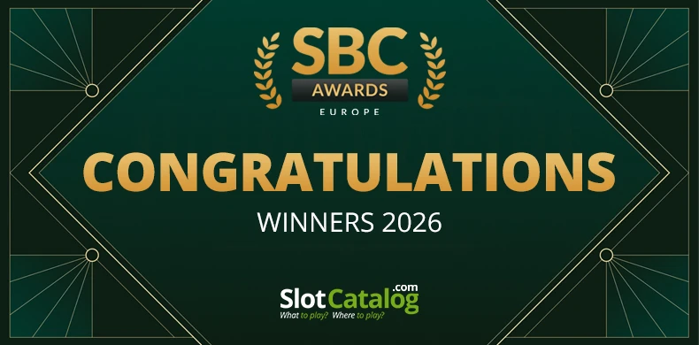 SlotCatalog SBC Awards Europe 2026