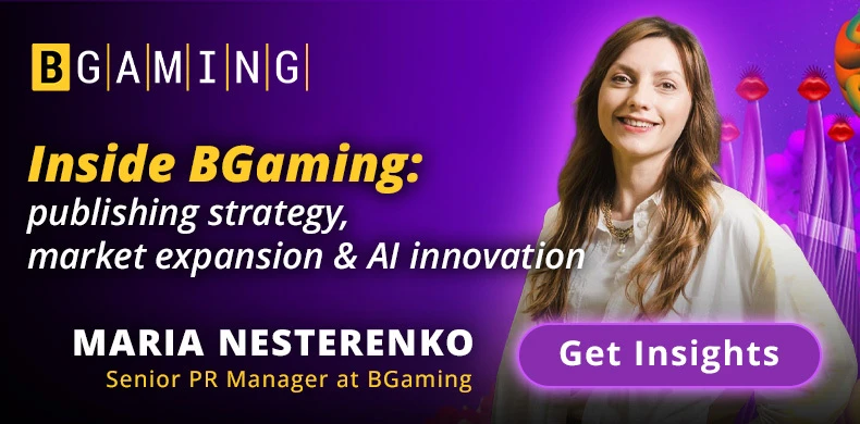 Maria Nesterenko (BGaming) Interview at ICE Barcelona 2026