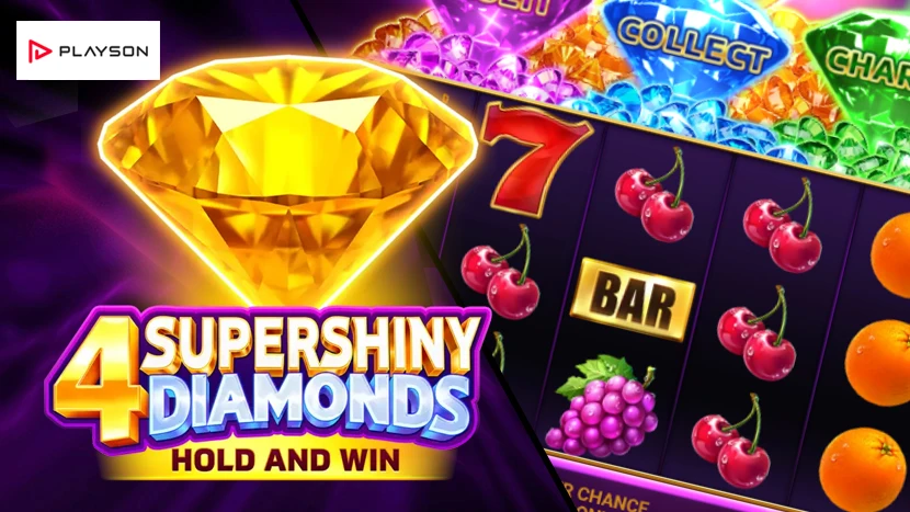 4 Supershiny Diamonds slot
