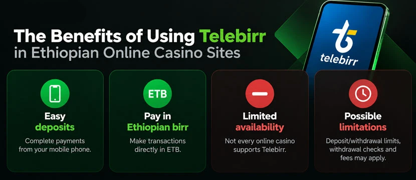 The Benefits of Using Telebirr in Ethiopian Online Casino Sites The Benefits of Using Telebirr in Ethiopian Online Casino Sites