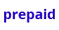 Prepaid Cards